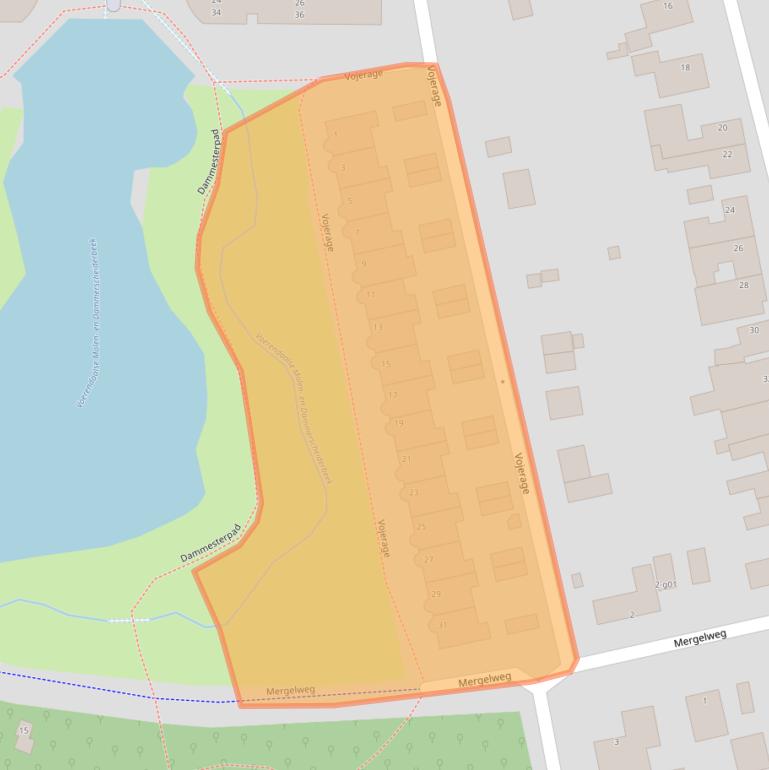 Kaart van postcodegebied 6367TK.