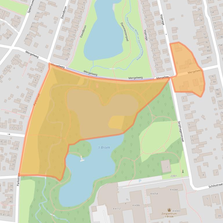 Kaart van postcodegebied 6367TP.