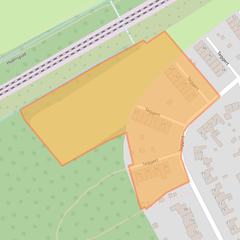 Kaart van postcodegebied 6367XN.