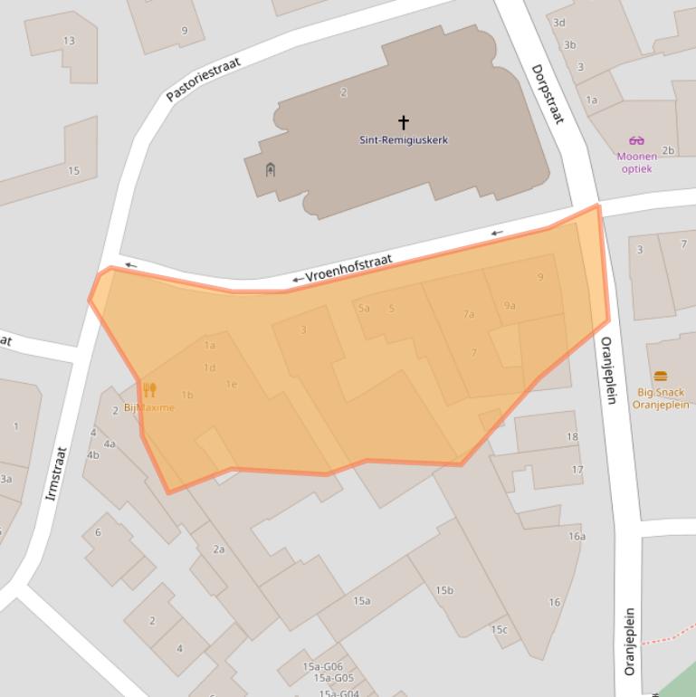 Kaart van postcodegebied 6369AP.