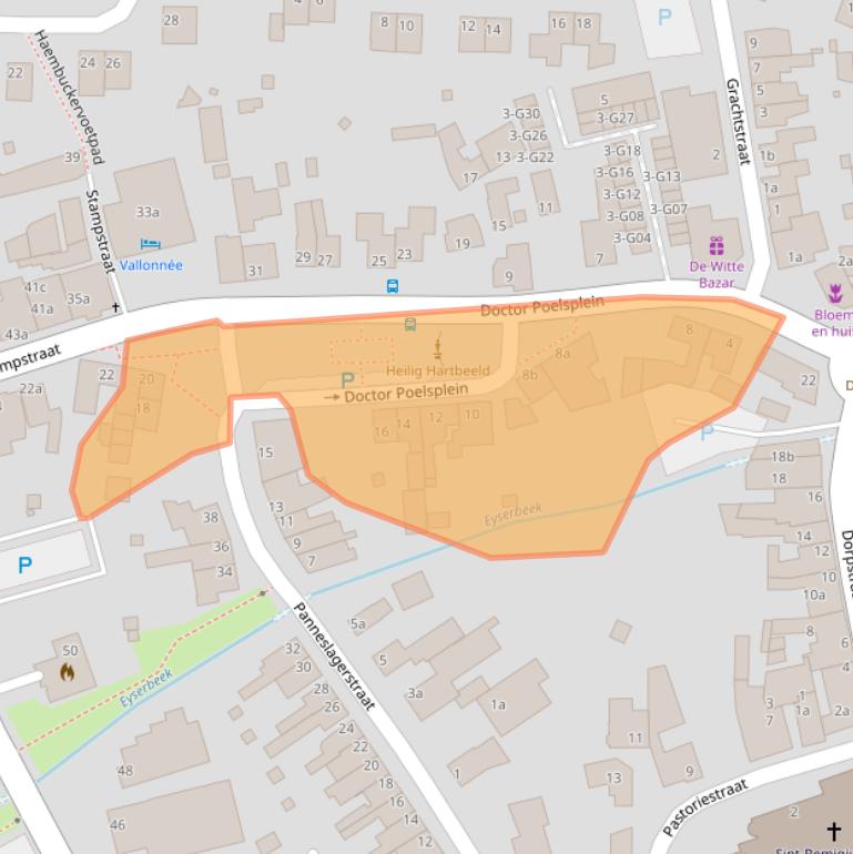 Kaart van postcodegebied 6369AV.