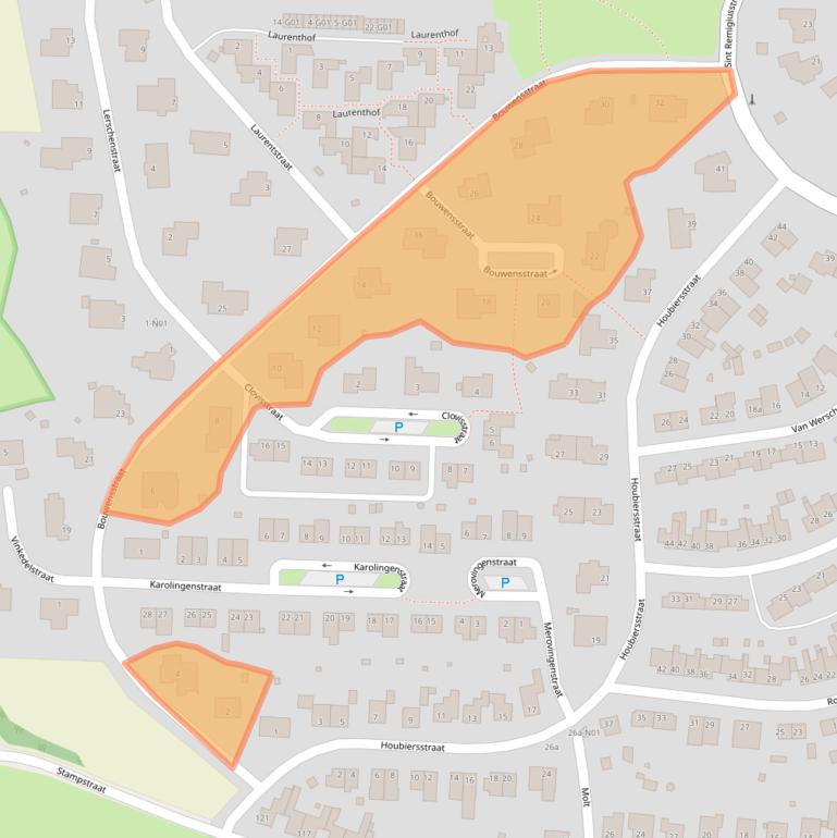 Kaart van postcodegebied 6369BG.