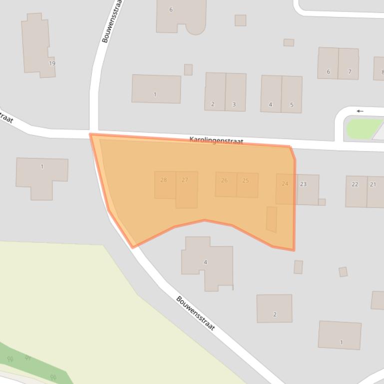 Kaart van postcodegebied 6369BW.