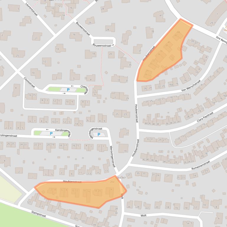 Kaart van postcodegebied 6369CC.