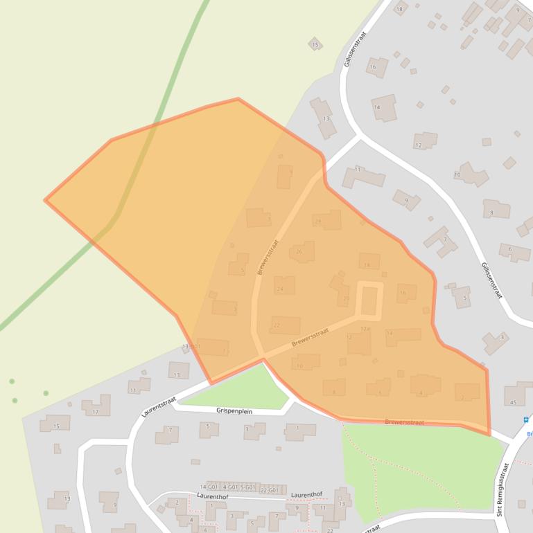 Kaart van postcodegebied 6369EN.