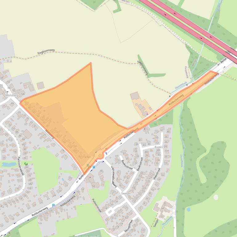 Kaart van postcodegebied 6369GN.