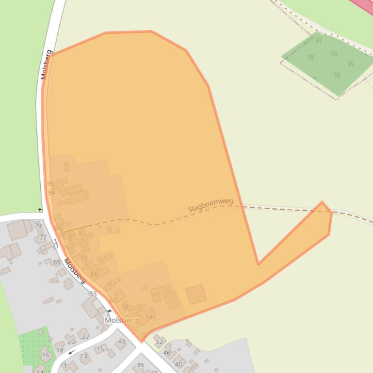 Kaart van postcodegebied 6369GP.