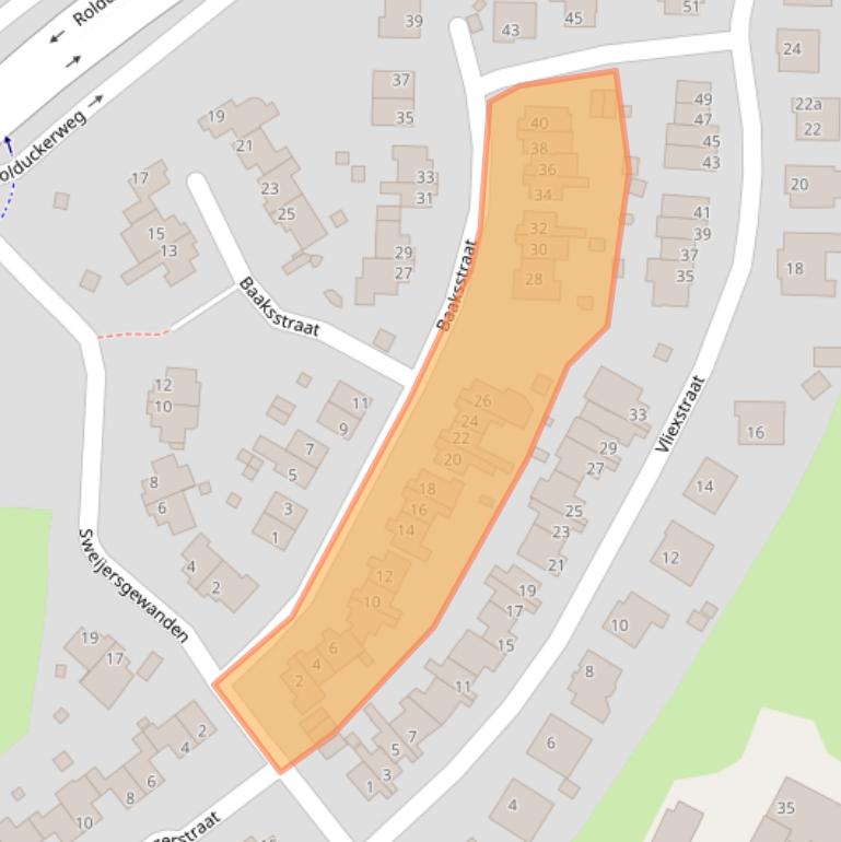 Kaart van postcodegebied 6369HE.