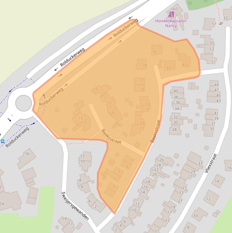 Kaart van postcodegebied 6369HG.