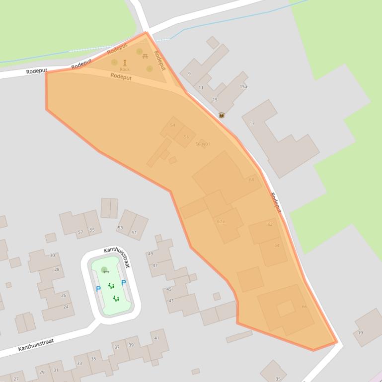 Kaart van postcodegebied 6369SR.