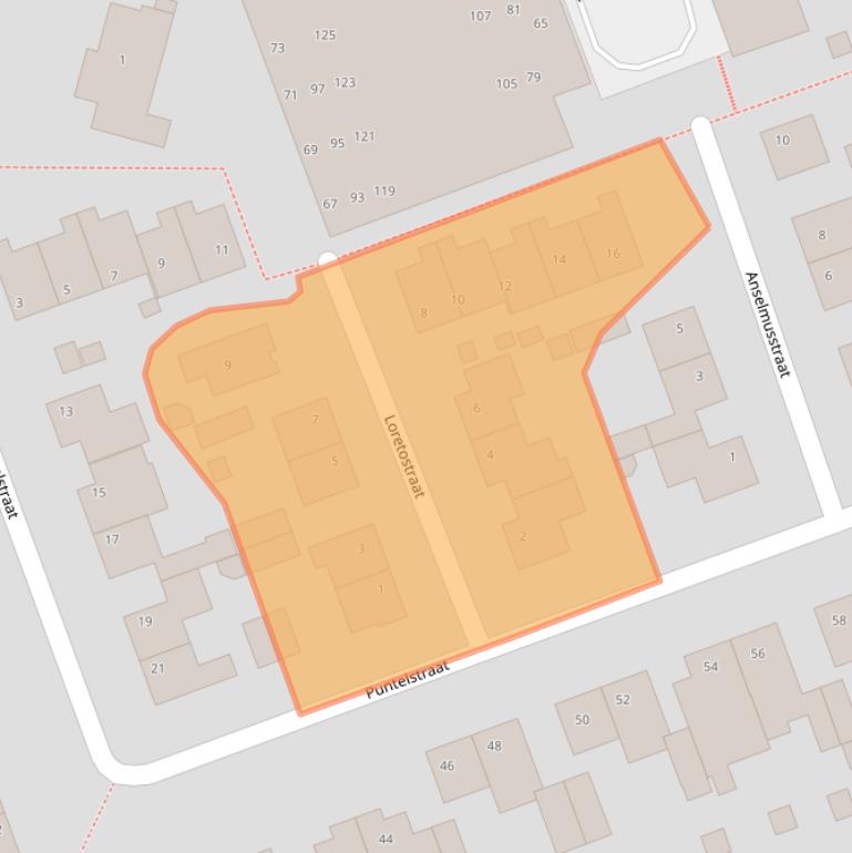 Kaart van postcodegebied 6369SZ.