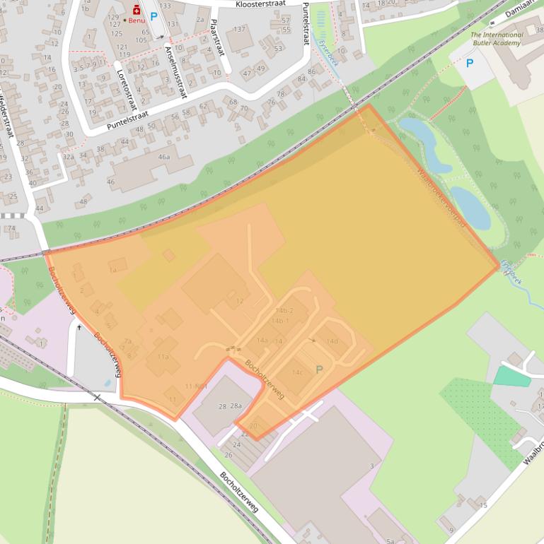 Kaart van postcodegebied 6369TG.