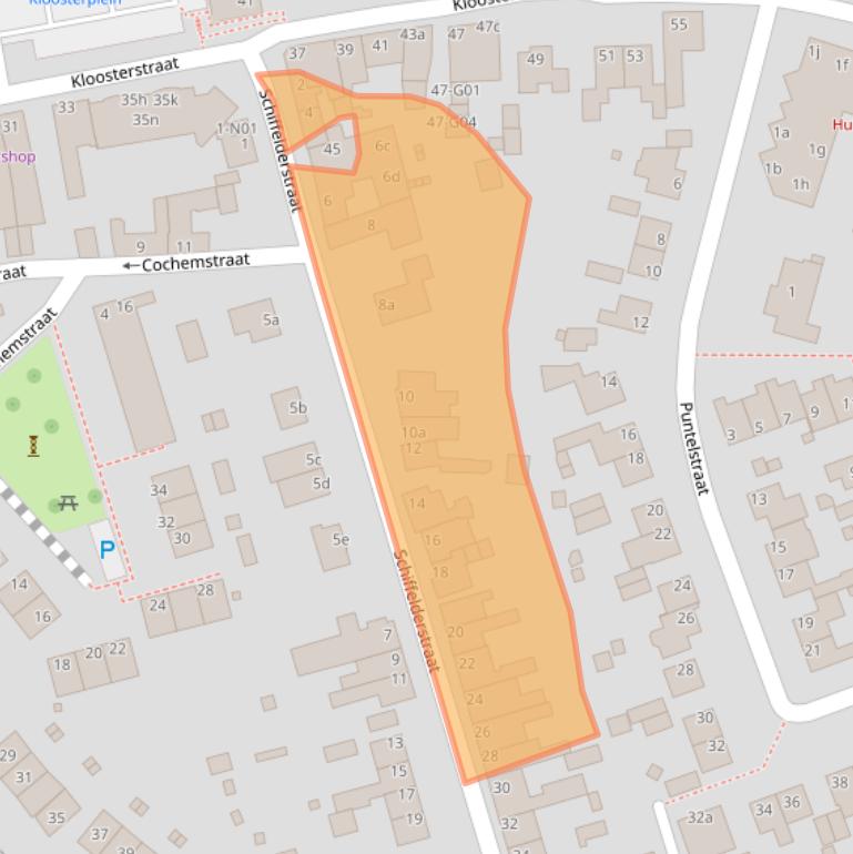 Kaart van postcodegebied 6369TK.