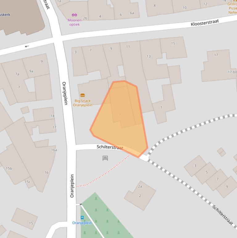 Kaart van postcodegebied 6369TP.