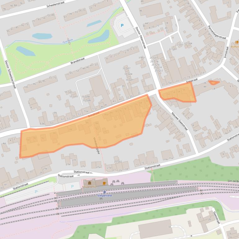 Kaart van postcodegebied 6369VB.