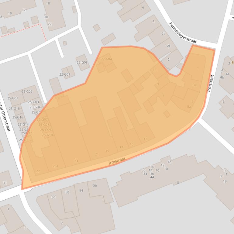 Kaart van postcodegebied 6369VL.