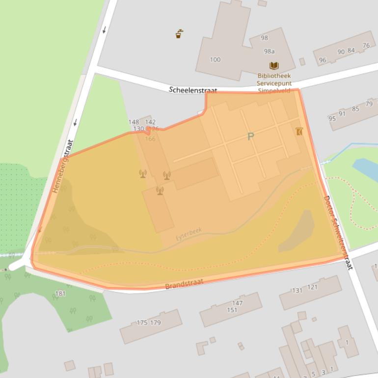 Kaart van postcodegebied 6369VW.