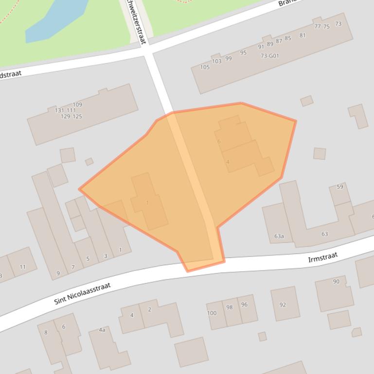 Kaart van postcodegebied 6369XL.