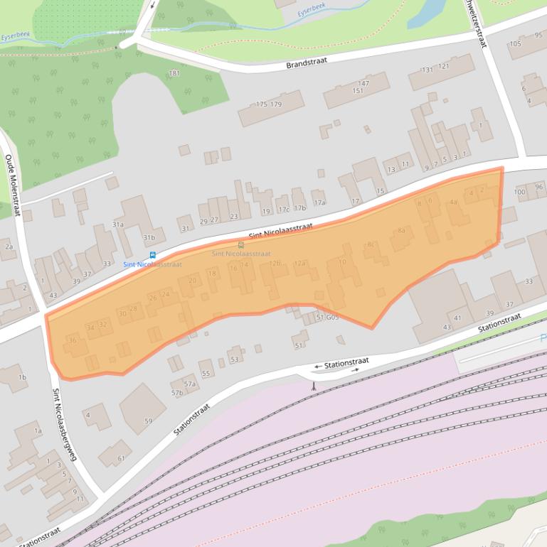 Kaart van postcodegebied 6369XN.