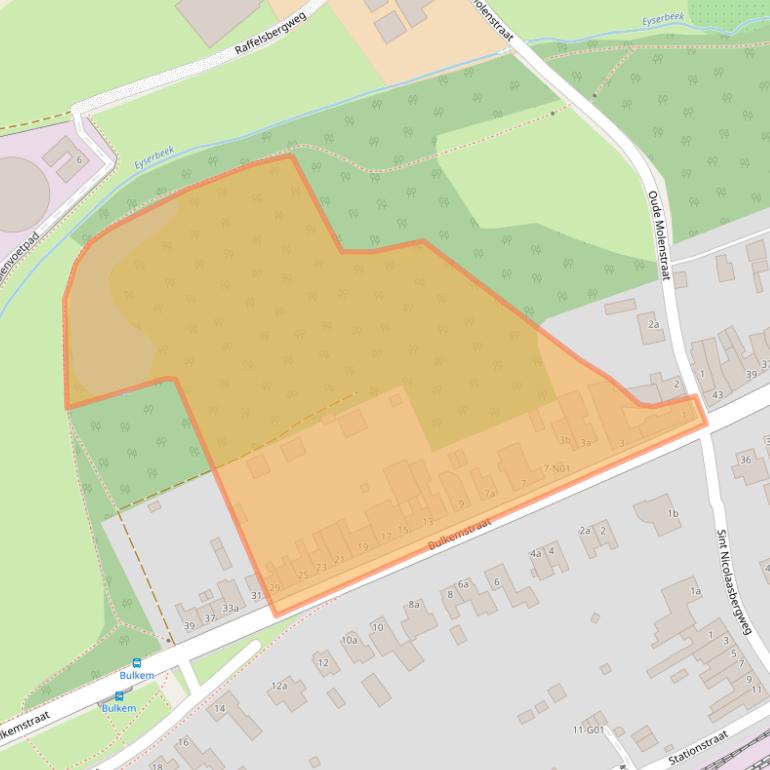 Kaart van postcodegebied 6369XS.