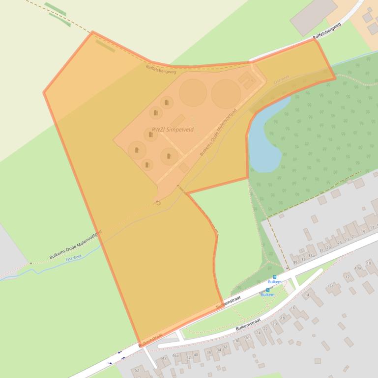 Kaart van postcodegebied 6369XV.