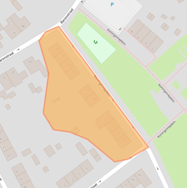 Kaart van postcodegebied 6371AN.