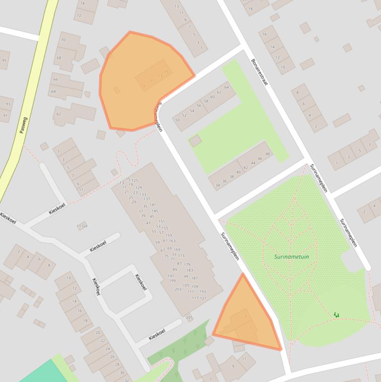 Kaart van postcodegebied 6371BB.