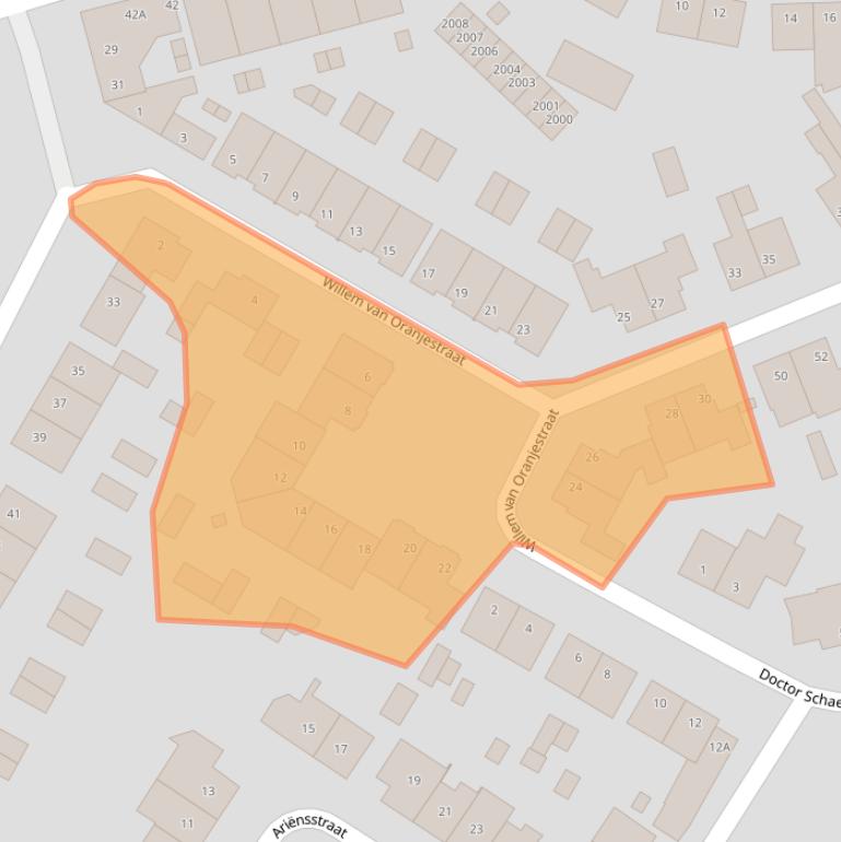 Kaart van postcodegebied 6371EV.