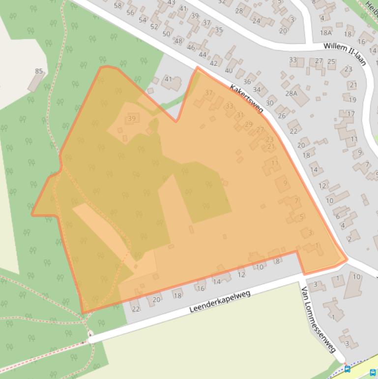 Kaart van postcodegebied 6371GA.