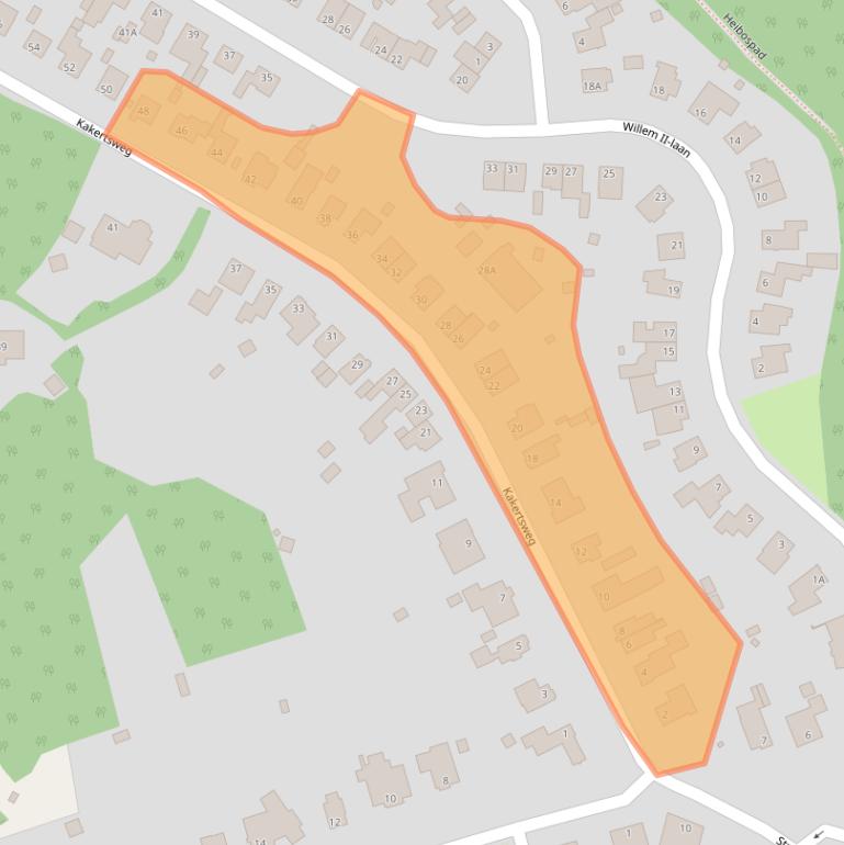Kaart van postcodegebied 6371GC.