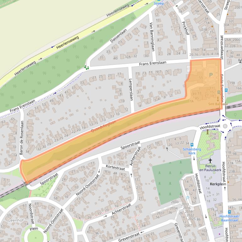 Kaart van postcodegebied 6371GH.