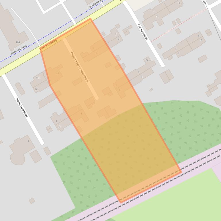 Kaart van postcodegebied 6371HM.