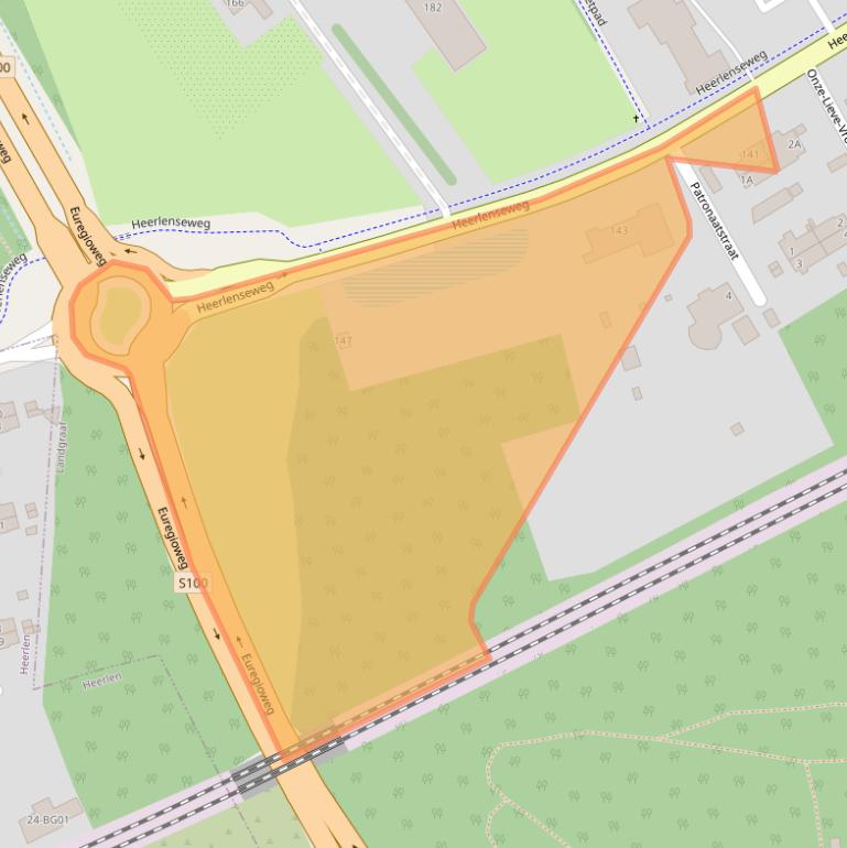 Kaart van postcodegebied 6371HR.