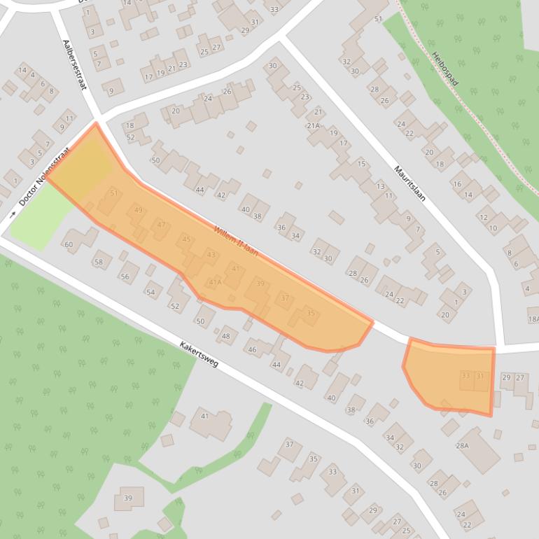 Kaart van postcodegebied 6371JB.