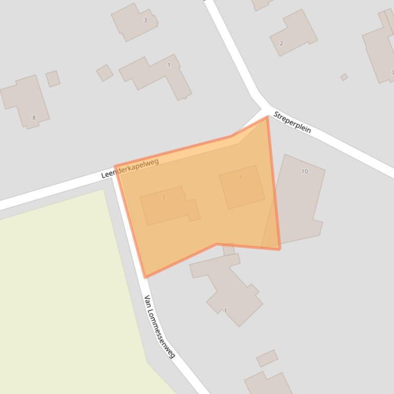 Kaart van postcodegebied 6371JE.