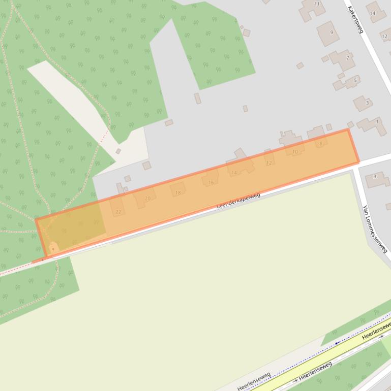 Kaart van postcodegebied 6371JG.