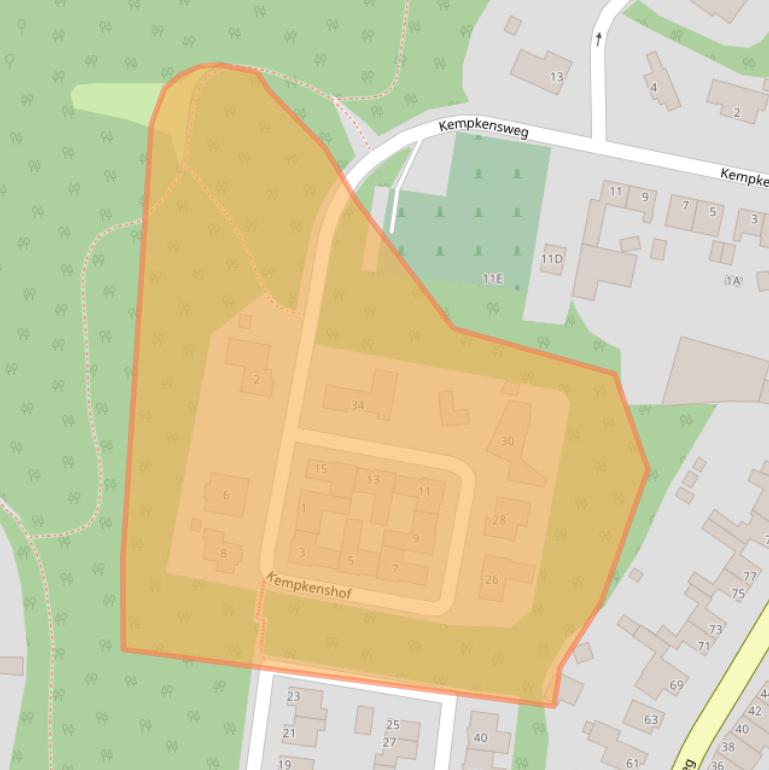 Kaart van postcodegebied 6371JH.