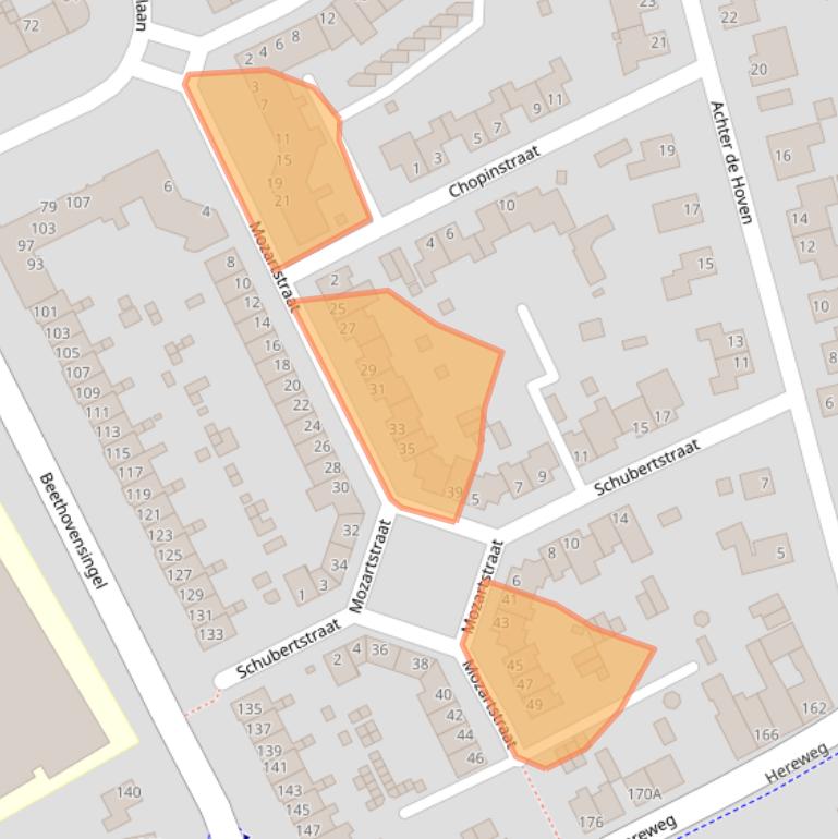 Kaart van postcodegebied 6371LS.