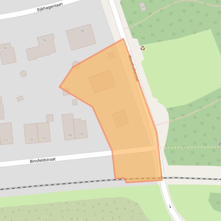 Kaart van postcodegebied 6371VG.