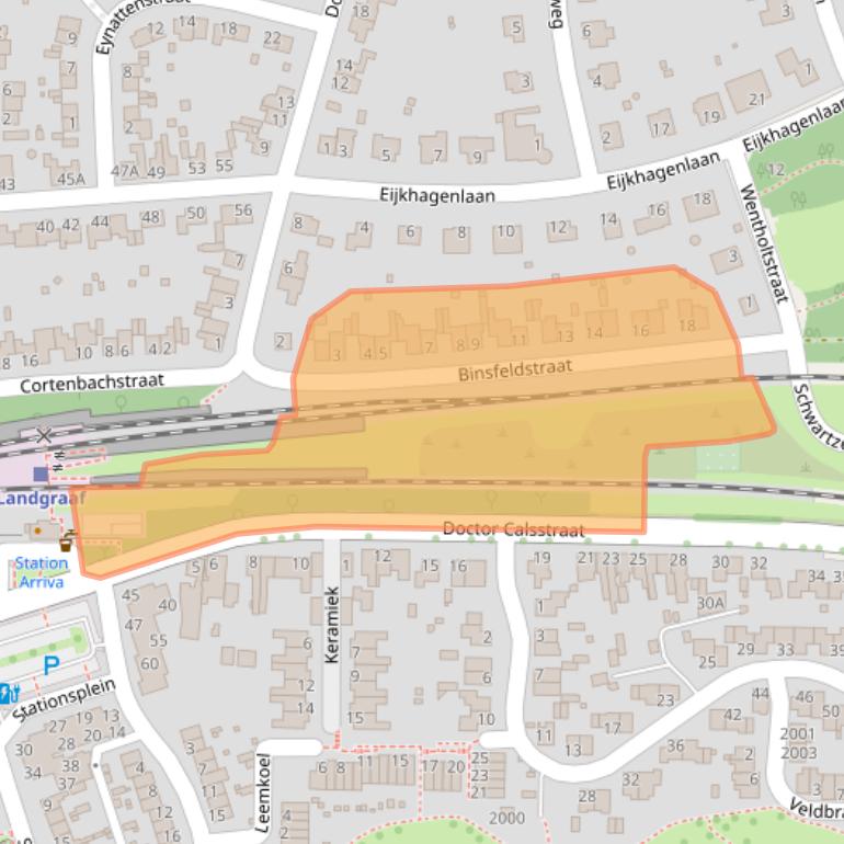 Kaart van postcodegebied 6371VH.