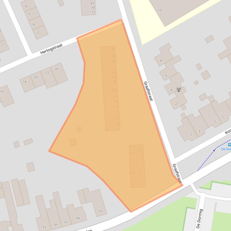 Kaart van postcodegebied 6371XP.