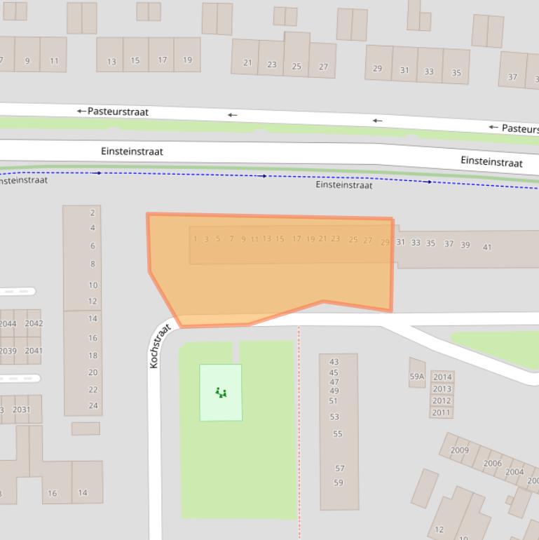 Kaart van postcodegebied 6372CA.