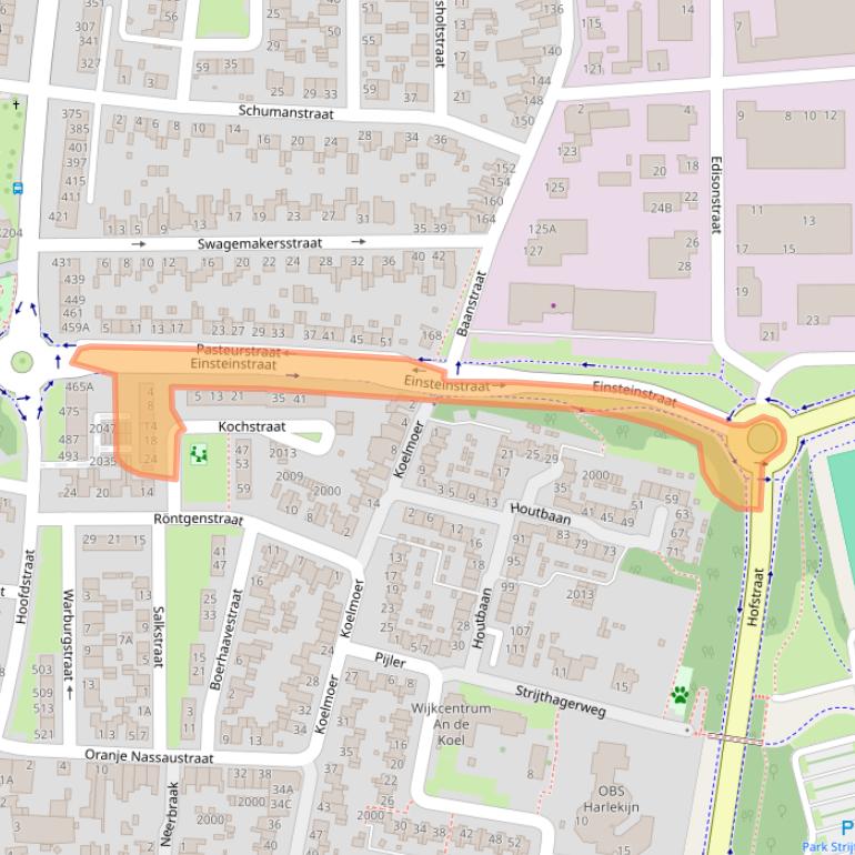 Kaart van postcodegebied 6372CC.
