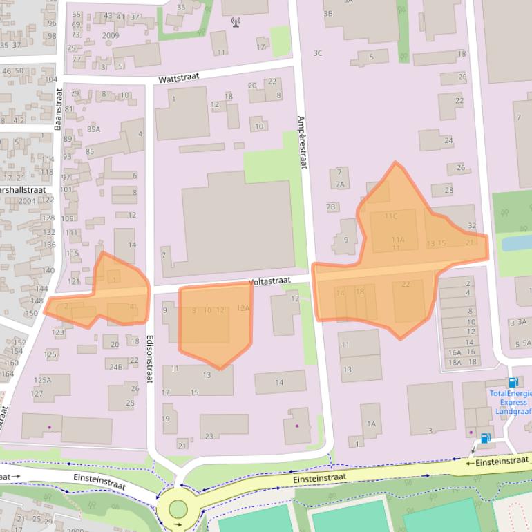 Kaart van postcodegebied 6372CK.