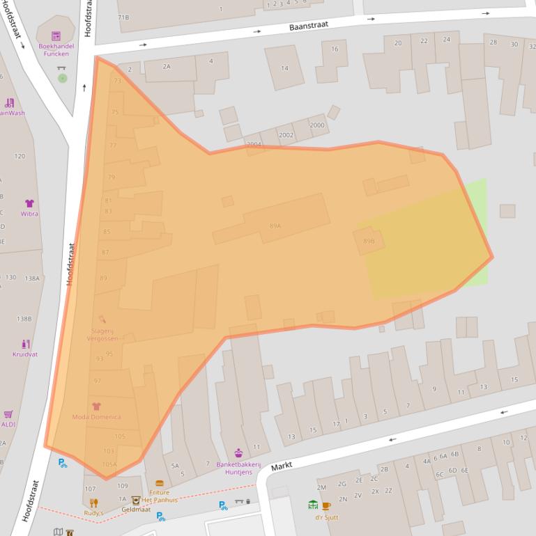 Kaart van postcodegebied 6372CR.