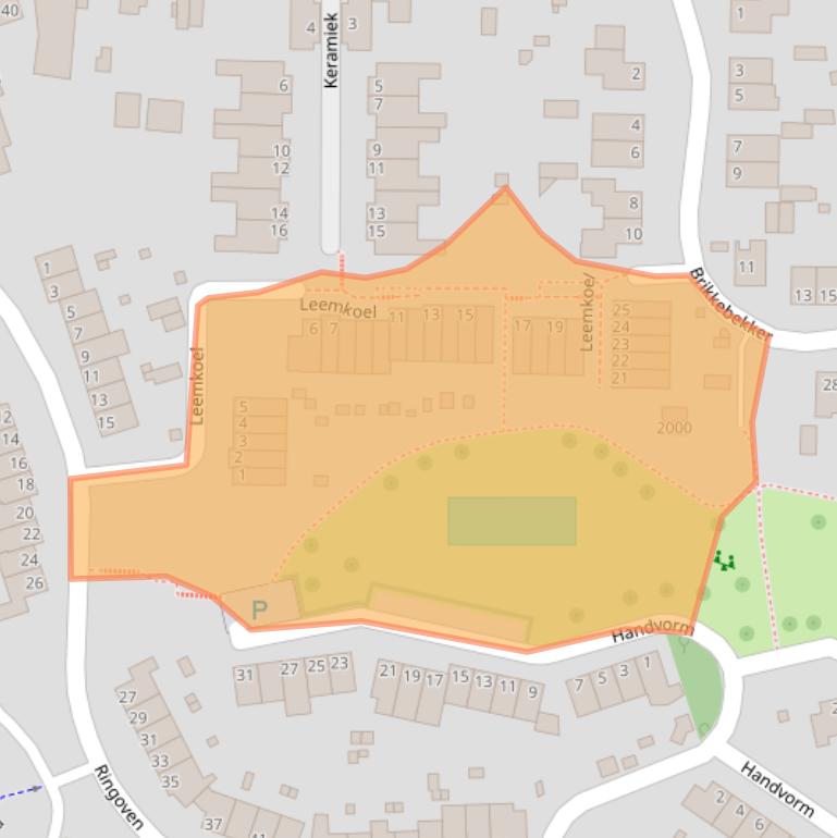 Kaart van postcodegebied 6372DH.