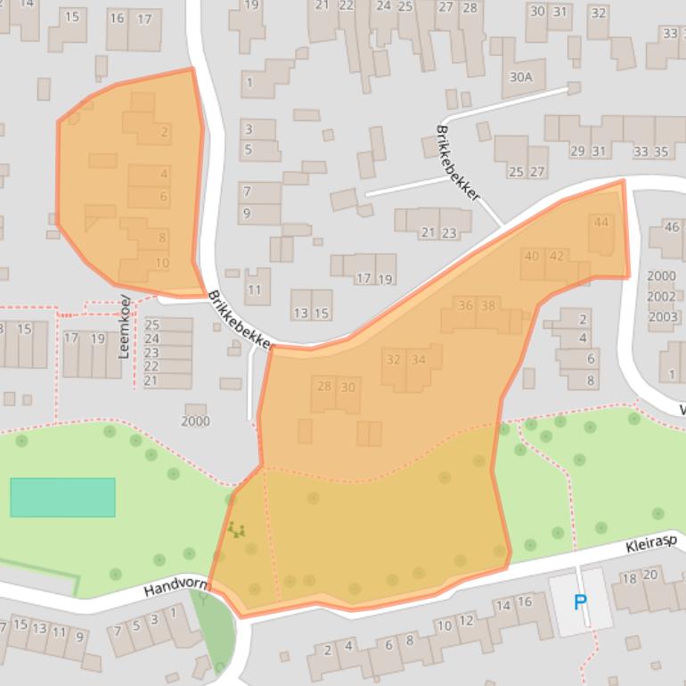 Kaart van postcodegebied 6372DP.