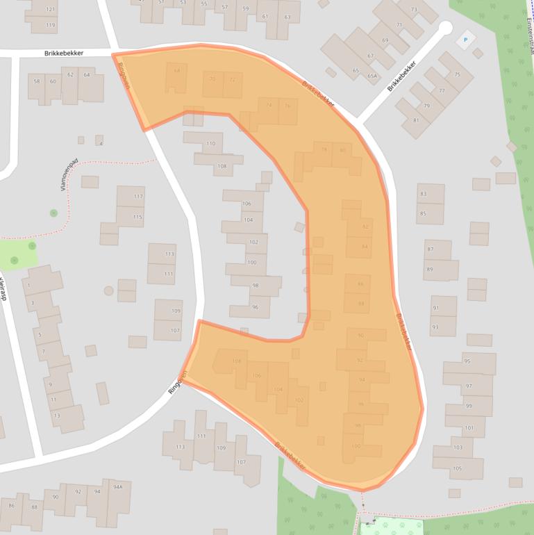 Kaart van postcodegebied 6372DS.