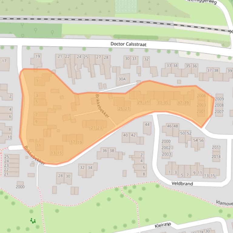 Kaart van postcodegebied 6372DT.