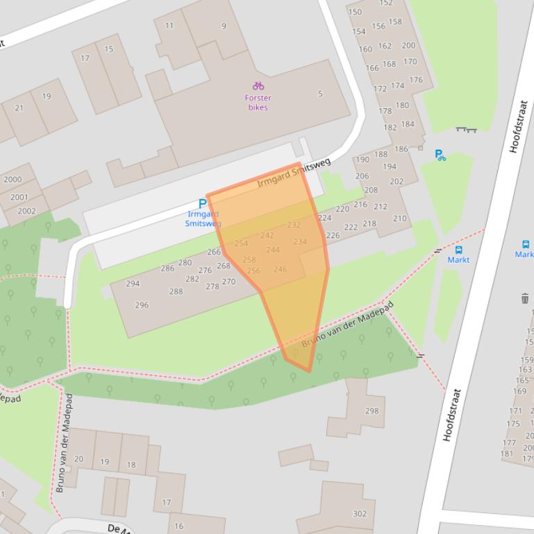 Kaart van postcodegebied 6372ER.